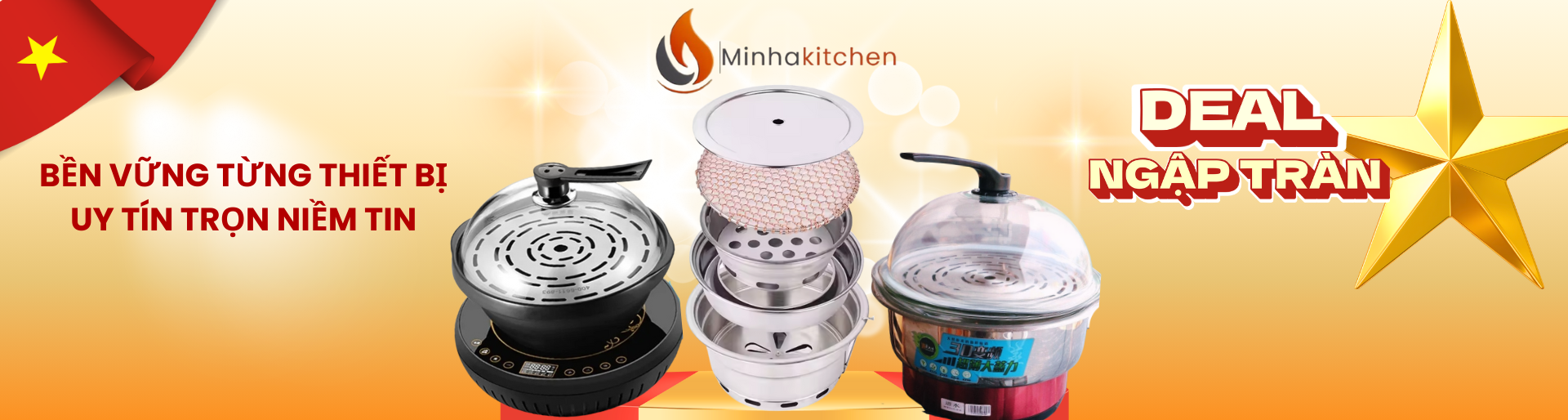 Minh Hà Kitchen - Thiêt bị lẩu nướng, nhà bếp